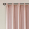 Pink on Pink Cotton Tufts Jacquard Pom Pom Window Panel (Brooklyn-Pink-window)