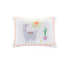 Purple Lavender & White Llama Reversible Comforter Set AND Decorative Pillow (Andes-Lavender-comf)