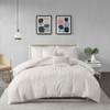 Paloma Ivory Cotton Duvet Cover Set (Paloma -Ivory-Duv)