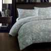  Chelsea Blue 3 Piece Duvet Cover Set (Chelsea -Blue-Duv)