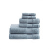 Turkish Blue 6 Piece Bath Towel Set (Turkish 6 Piece-Blue-Towels) 