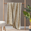 Sandy Brown Oversized Faux Fur Reversible Throw Blanket - 60x70" (675716996857)