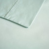 4pc Seafoam Green 400TC Wrinkle Resistant Cotton Sateen Sheet Set - KING (086569216915)