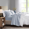 Soft Blue All Season Moisture Wicking Sheet Set (3M Microcell-Blue-Sheets)