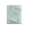 4pc CAL KING Seafoam Green 400TC Wrinkle Resistant Cotton Sateen Sheet Set (086569216922)