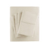 6pc Ivory 800TC Cotton Rich Sateen Sheet Set (800 Thread Count Cotton-Ivory)