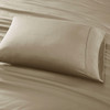 6pc Khaki Brown 800TC Cotton Rich Sateen Sheet Set (800 Thread Count Cotton-Khaki)