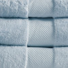 6pc Light Blue Turkish Cotton Spa-Like Bath Towel Set (Turkish 6 Piece-Light Blue-Towels)