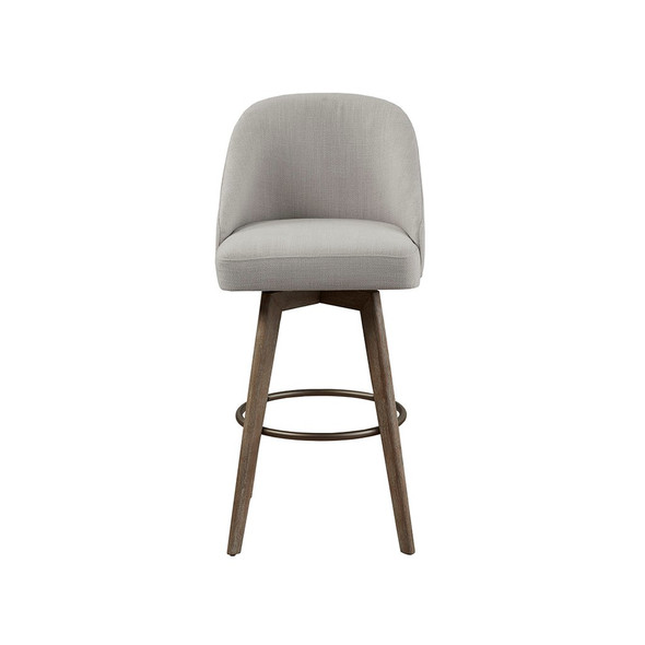 Pearce Grey Bar Stool with Swivel Seat (Pearce Grey-Bar Stool with Swivel Seat)