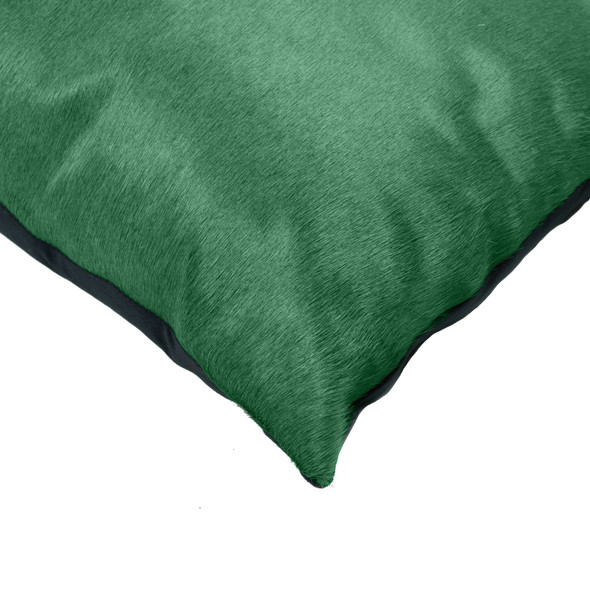 12" x 20" x 5" Verde Cowhide  Pillow 2 Pack