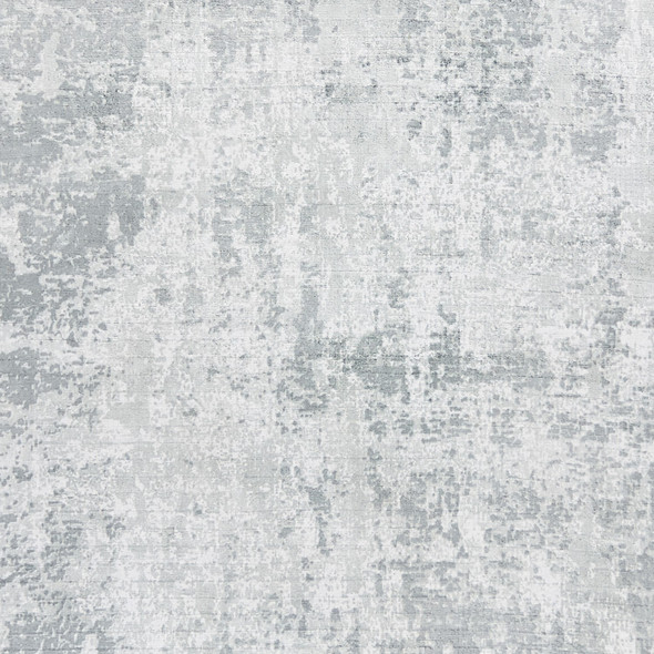 3'x5' Dew Grey Hand Loomed Abstract Brushstroke Indoor Area Rug