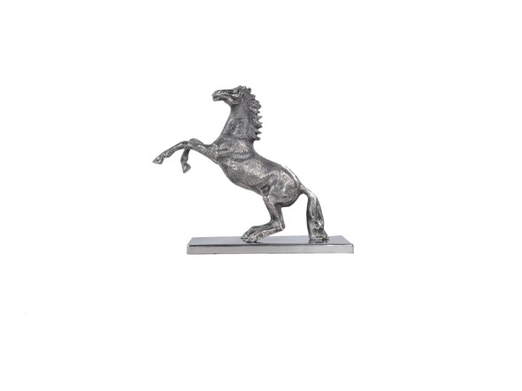 5" x 12.5" x 11" Horse Statue with Base