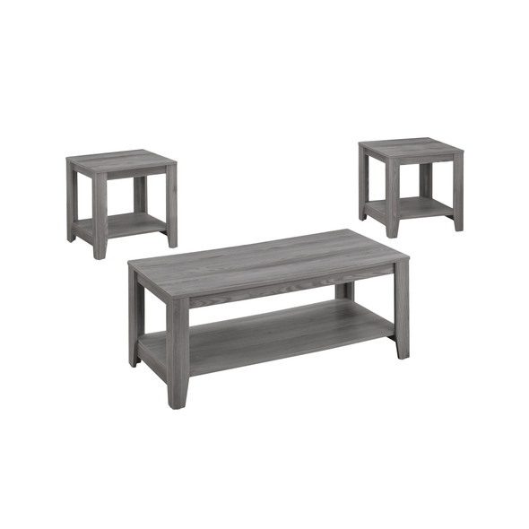 Grey Table Set  3Pcs Set