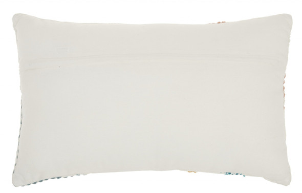Multicolor Patterned Lumbar Pillow