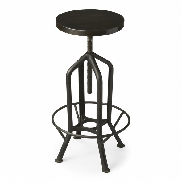 Metalworks Revolving Bar Stool