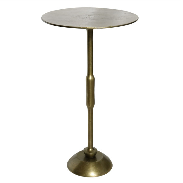 Gold Metal Side Table