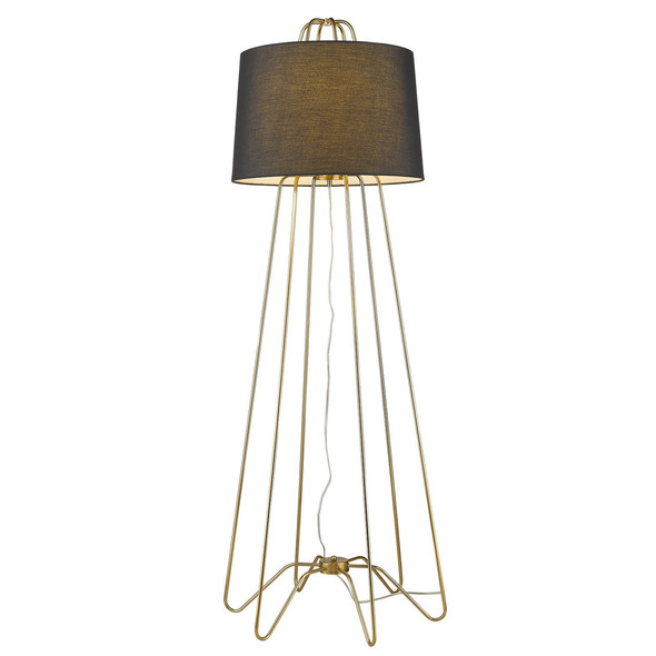 Lamia 1-Light Gold Floor Lamp