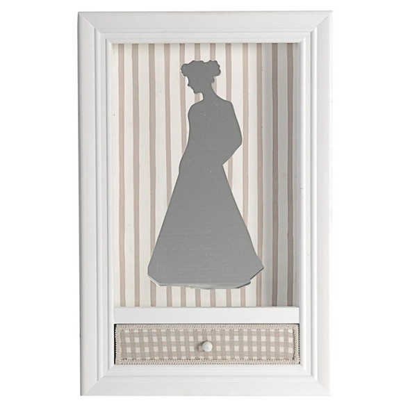 Woman Silhouette Shadowbox Wall Décor