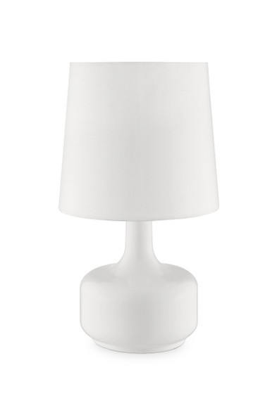 Modern Powder White Table Lamp with Touch Switch