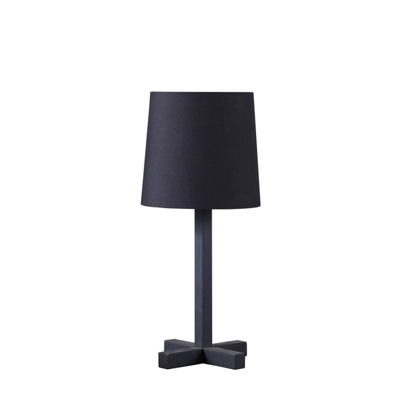 17 Industrial Black Metal Table Lamp