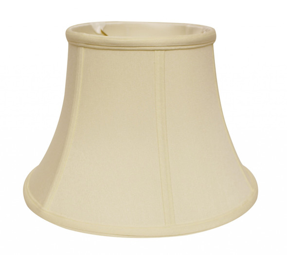 12" Ivory Drum No Slub Lampshade