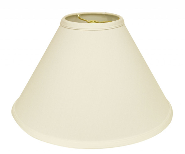 13" Ivory Deep Cone No Slub Lampshade