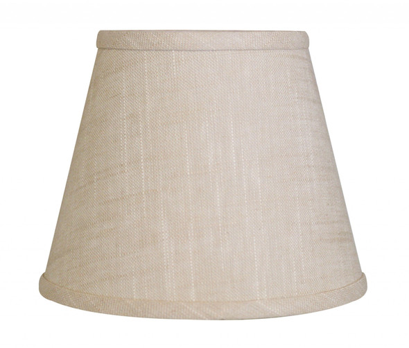 10" Light Wheat Hardback Empire Linen Lampshade