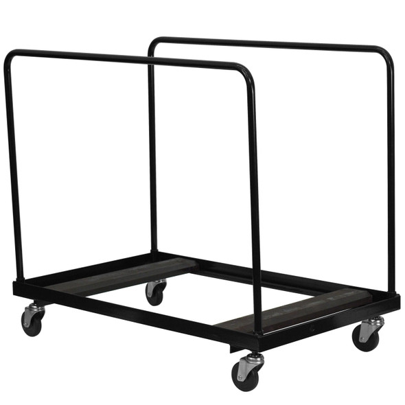 Neena Black Folding Table Dolly for Round Folding Tables