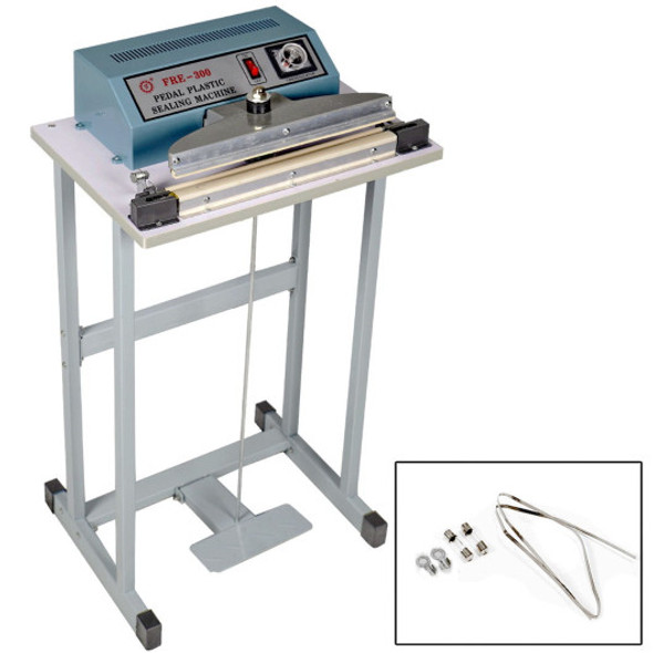 110V 12" Foot Pedal Impulse Sealer Heat Seal Machine