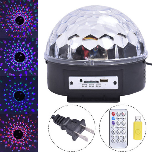 LED RGB MP3 Crystal Magic Ball Stage Lighting