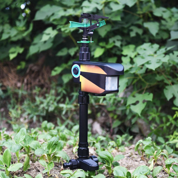 Solar Powered Motion-Activated Animal Repeller