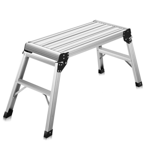 Heavy Duty Portable Bench Aluminum Folding Step Ladder