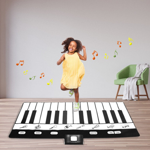 Kids 24 Key Gigantic Piano Keyboard with 8 Instrument Settings