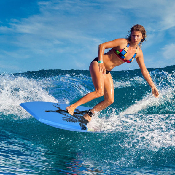 Super Lightweight Bodyboard Surfing with Leash EPS Core Boarding-L
