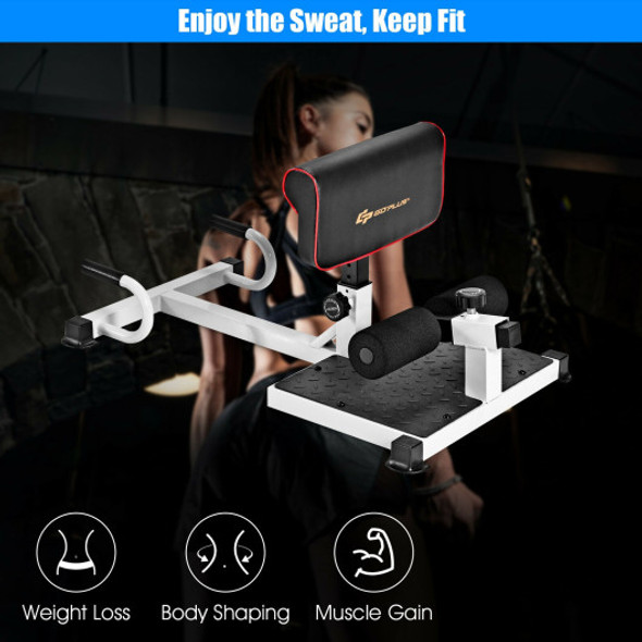 Multifunction Squat Machine Hip Thrust Machine Sit up Exercise Set