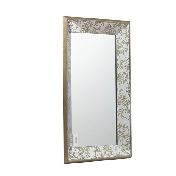 16" x 24" Rectangle Vintage Style Wall Mounted Accent Mirror