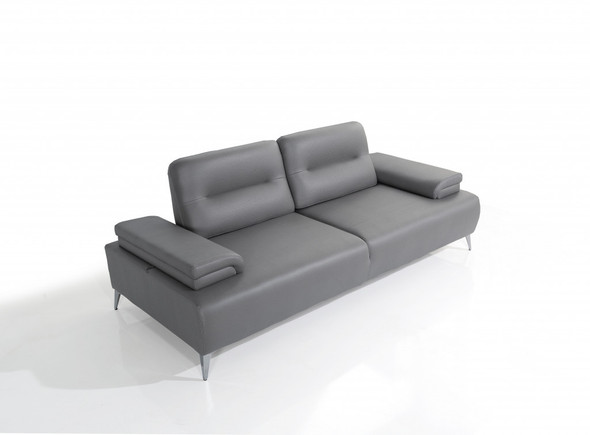 Convertible Leather Sofa Metal