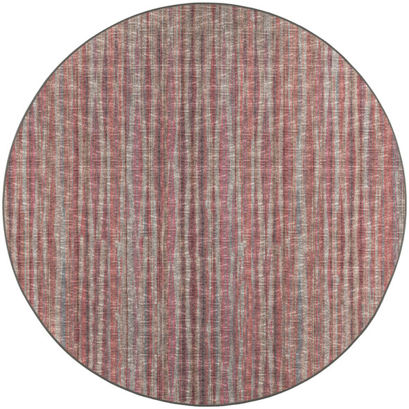 4' Pink Round Ombre Tufted Handmade Area Rug