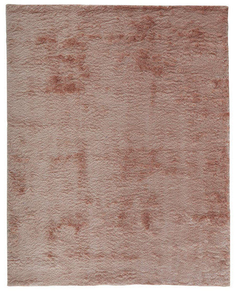 5' X 8' Pink Shag Tufted Handmade Area Rug
