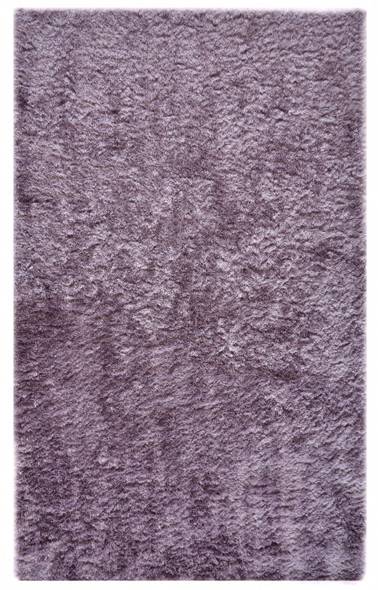 5' X 8' Purple Shag Tufted Handmade Area Rug