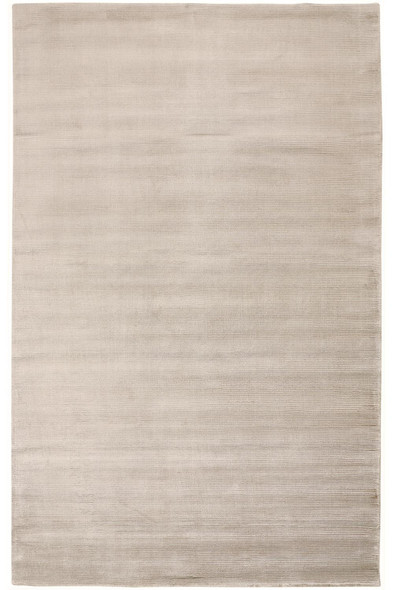 2' X 3' Ivory And Taupe Hand Woven Distressed Area Rug