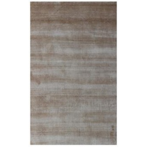 8' X 11' Tan And Brown Ombre Hand Loomed Area Rug