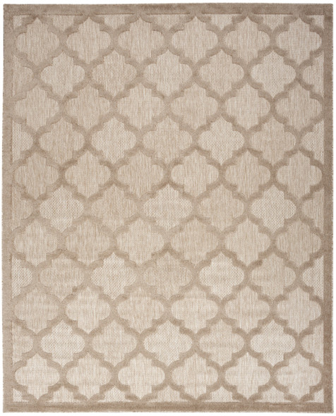 8' X 10' Beige Geometric Flatweave Area Rug