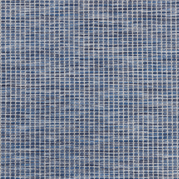 12' Navy Blue Power Loom Runner Rug