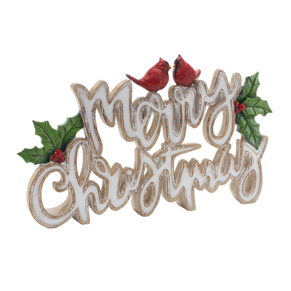 Merry Christmas Tabletop Sign (Set of 2) - 86215