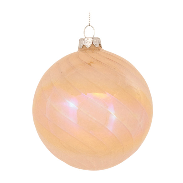 Irredescent Glass Ornament (Set of 6) - 86459