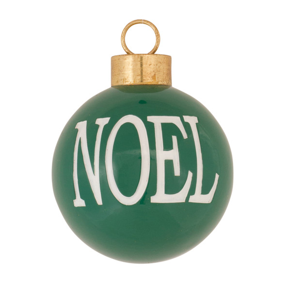 Joy and Noel Ball Ornament (Set of 6) - 86790