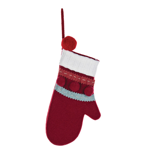 Plush Mitten Ornament (Set of 24) - 87236