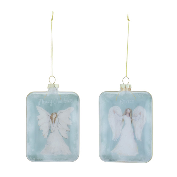 Glass Angel Ornament (Set of 6) - 87630