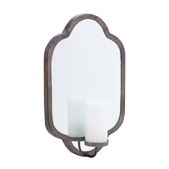 Mirror Wall Sconce Candle Holder (Set of 2) - 88199